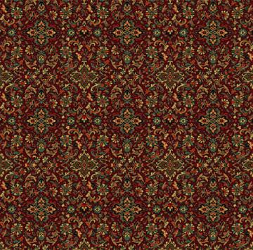 Herati Burgundy